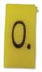 RAYCHEM - TE CONNECTIVITY 13611400 Wire Marker, K Type, Pre Printed, 0, Black, Yellow, 6mm x 60mm, 10 mm