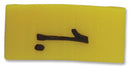 RAYCHEM - TE CONNECTIVITY 13611401 Wire Marker, K Type, Pre Printed, 1, Black, Yellow, 6mm x 60mm, 10 mm