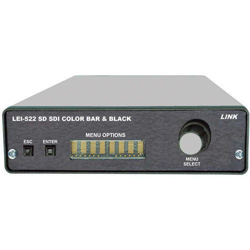 Link Electronics LEI-522 SD/SDI/SMPTE Color Bar & Black Burst Generator with Genlock