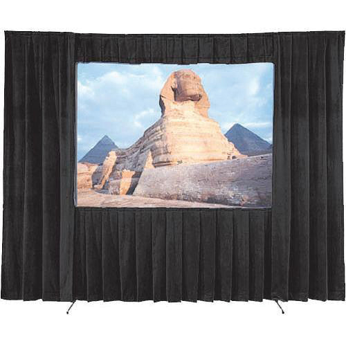 Da-Lite Ultra Velour Drapery Kit for Fast-Fold Deluxe Projection Screens (10 x 10')