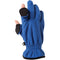 Freehands Women's Unlined Fleece Gloves (Large, Blue)