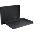 Archival Methods Drop-Front Archival Storage Box (8.75 x 11.25 x 1.5", Black)