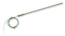 LABFACILITY MA-ISK-S15-100-P1-2.0-C2-T Thermocouple, Mineral Insulated, 1.5x100mm, K, -100 &deg;C, +1100 &deg;C, Stainless Steel, 2 m