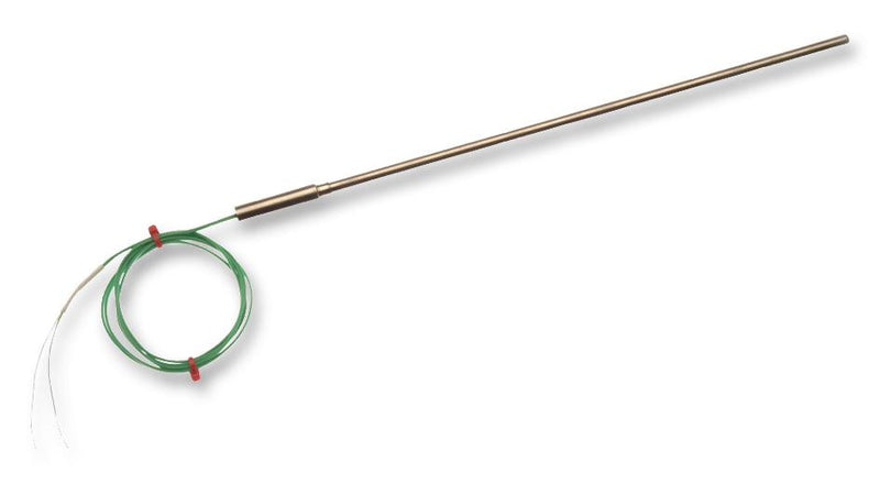 LABFACILITY MA-ISK-S15-250-P1-2.0-C2-T Thermocouple, Mineral Insulated, 1.5x250mm, K, -100 &deg;C, +1100 &deg;C, Stainless Steel, 2 m