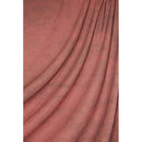 Savage Accent Crushed Muslin Background (10 x 12', Sedona Red)