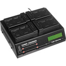 Dolgin Engineering TC400 Four-Position Simultaneous Battery Charger for Panasonic VW-VBG6 and CGA-E/625