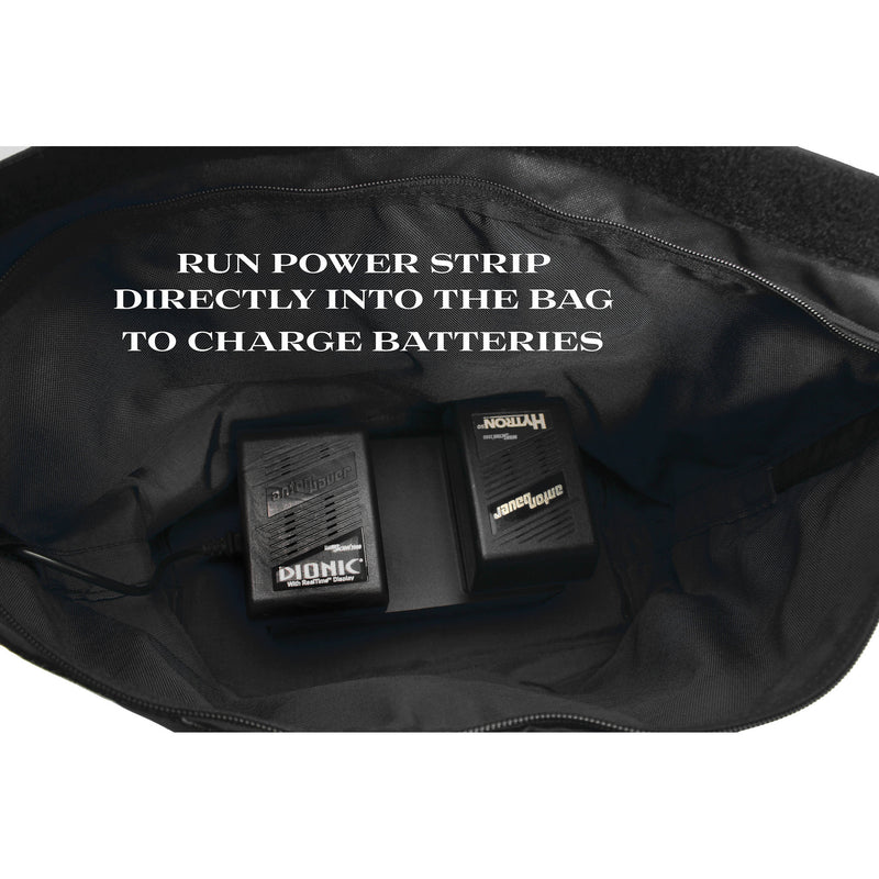 Porta Brace SP-1BBAT SP-1BAT Battery Sack Pack (Midnight Black)