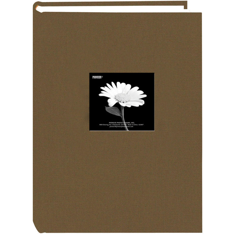 Pioneer Photo Albums DA-300CBF Fabric Frame Bi-Directional Album (Warm Mocha)