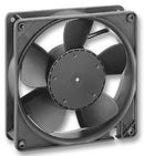 EBM-PAPST 5212NH Axial Fan, 5200N Series, IP54, IP68, 12 V, DC, 127 mm, 38 mm, 51 dBA, 148.3 cu.ft/min