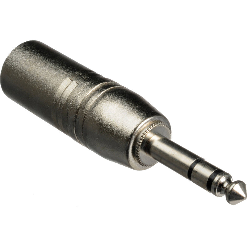 Hosa Technology GXP246 Stereo Male 1/4" Phone to Male 3-Pin XLR Adapter