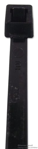 HELLERMANNTYTON RELK2R.NB3P Cable Tie, Nylon 6.6 (Polyamide 6.6), Black, 200 mm, 4.6 mm, 50 mm, 50 lb