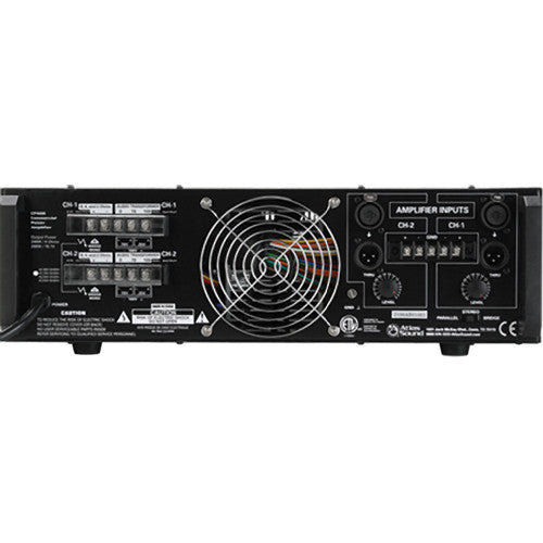 Atlas Sound CP400 Dual Channel Commercial Power Amplifier