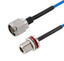 L-COM LCCA30010-FT10 RF Cable N-TYPE PLUG-JACK 10FT