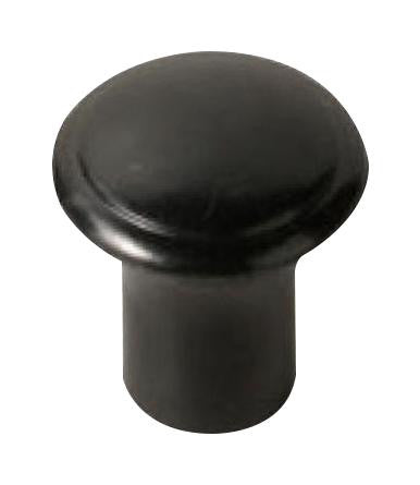 DAVIES MOLDING 3001-B KNOB, ROUND, THREADED, 16.76MM