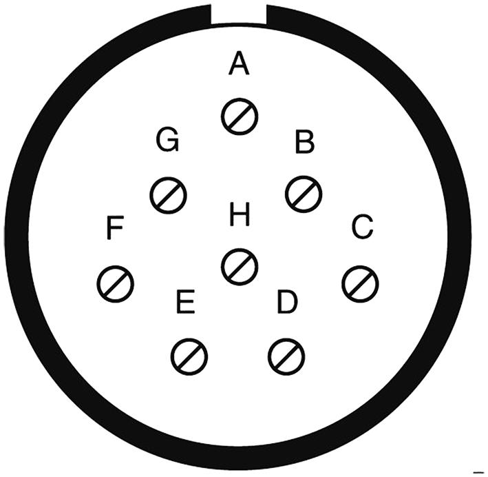Amphenol Aerospace D38999/20ME8PN-LC D38999/20ME8PN-LC Circular Connector MIL-DTL-38999 Series III Wall Mount Receptacle 8 Contacts