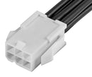 Molex 215325-2061 Cable Assembly Mini-Fit Jr. Receptacle to 6 Ways 4.2 mm 2 Row 150