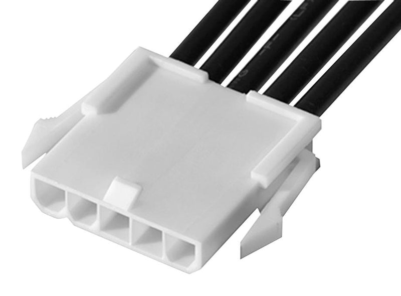 Molex 215321-2053 Cable Assembly Mini-Fit Jr. Receptacle to Free End 5 Ways 4.2 mm 1 Row 600 23.6 "