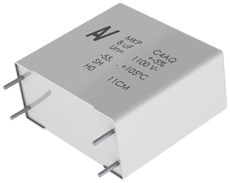 Kemet C4AQUBU4100A1WJ DC Film Capacitor 1 &micro;F 1.3 kV PP (Polypropylene) &plusmn; 5% C4AQ Series Radial Box