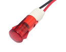 Mallory FL1P-10QW-1-R110V LED RED 10MM Snap 110VAC/DC UL STK &pound; 99AC2520