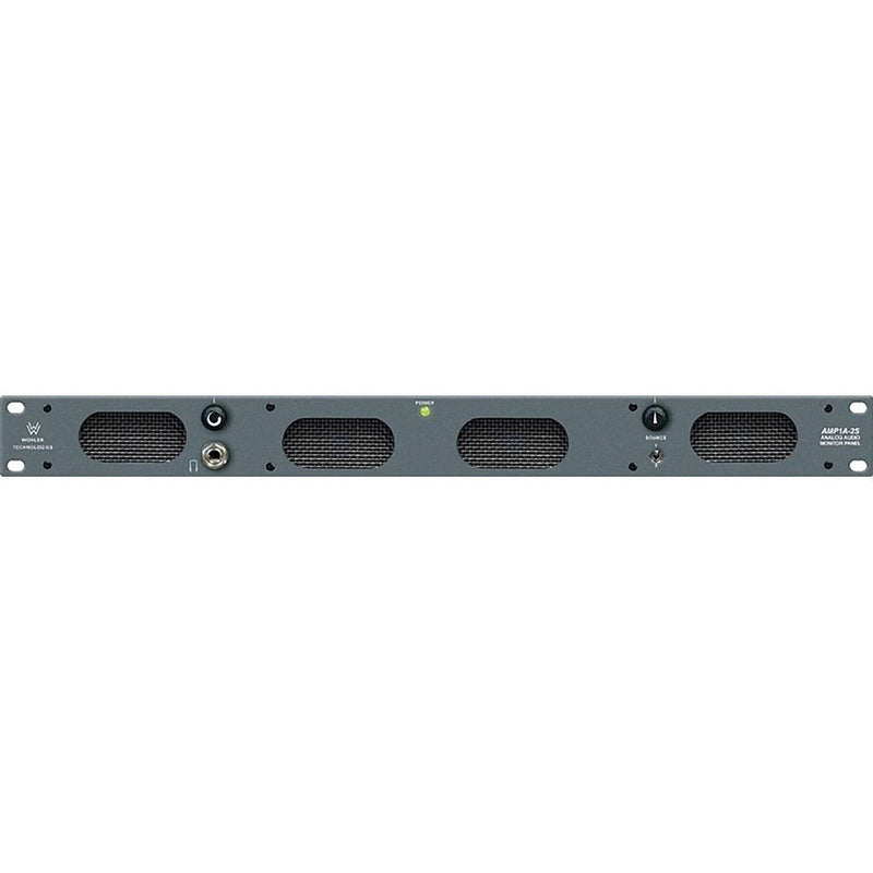 Wohler AMP1A-PLUS Active Rackmount Stereo Audio Monitor