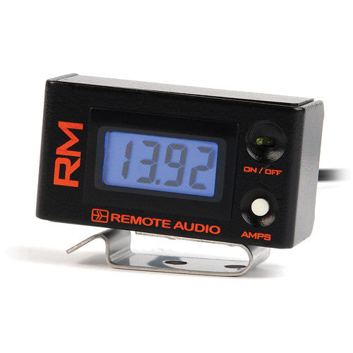 Remote Audio RMv2 Remote Meter for Battery Distribution Systems (2' Cable)