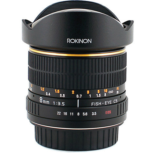 Rokinon 8mm Ultra Wide Angle f/3.5 Fisheye Lens for Nikon F Mount