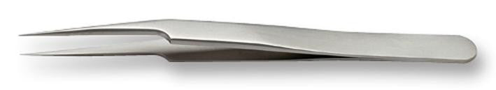 IDEAL-TEK 5A SA Tweezer, Precision, 115 mm, Stainless Steel Body, Stainless Steel Tip