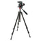 Manfrotto MH055M8-Q5 Photo-Movie Tripod Head with 755XB Aluminum Video Tripod Kit