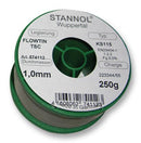 STANNOL 574104 Solder Wire, KS115, 0.5mm Diameter, 217&deg;C, 250g