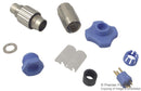 TE CONNECTIVITY 1-1437719-5 Circular Connector, TRIAD 01 Series, Cable Mount Plug, 3 Contacts, Solder Pin, Brass Body