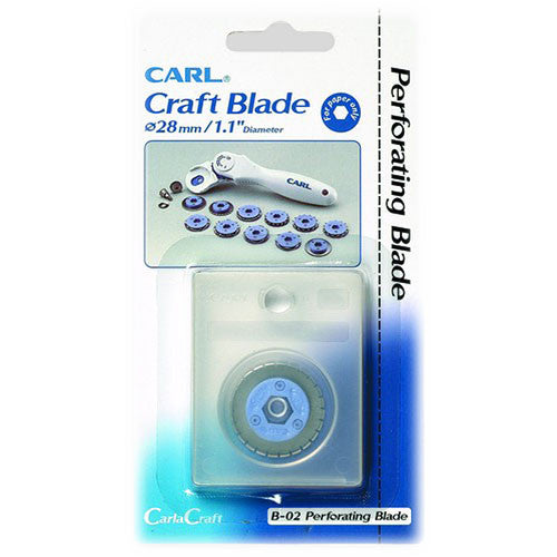 Carl B-02 Perforating Pattern Replacement Craft Blade