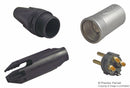 NEUTRIK NC3MXX-HE XLR Audio Connector, 3 Contacts, Plug, Cable Mount, Gold Plated Contacts, Metal Body, XX Series