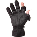 Freehands Women's Stretch Gloves (Large, Black)