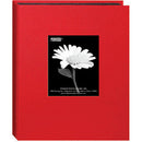 Pioneer Photo Albums DA-57CBF Mini Fabric Frame Album (Apple Red)