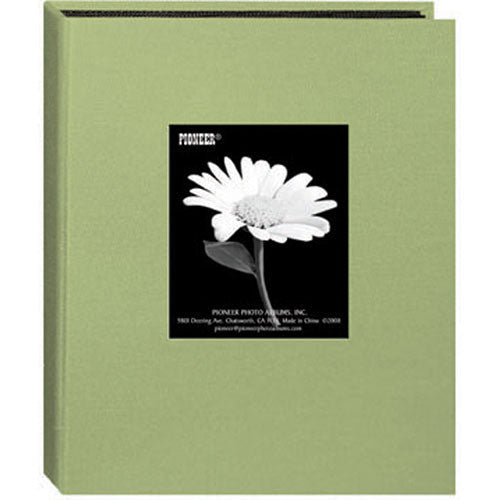 Pioneer Photo Albums DA-57CBF Mini Fabric Frame Album (Sage Green)