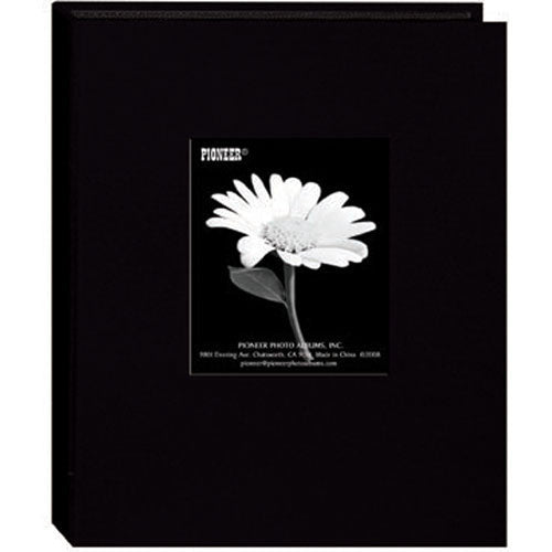 Pioneer Photo Albums DA-57CBF Mini Fabric Frame Album (Deep Black)