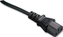 MULTICOMP JA-501 + ( H05VV-F 0.75MM 3G 2.5M) Mains Power Cord, IEC 60320 C13, Free Ends, 8.2 ft, 2.5 m, Black