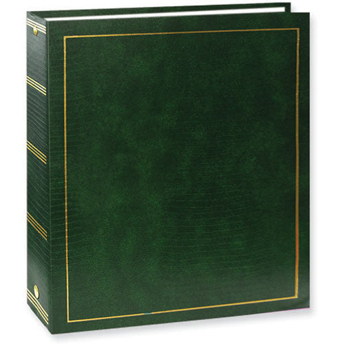 Pioneer Photo Albums LM-100 Promotional 100 Page Magnetic 3-Ring Album (Hunter Green)