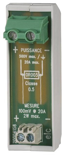 ELC SH10020 Current Shunt, Class 1, 100mV, 20 A, 1 %, SH Series