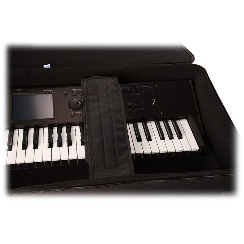 Gator Cases GK-76 Lightweight Keyboard Case with Wheels - for 76-Key Keyboards