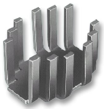 FISCHER ELEKTRONIK FK 205 SA L Heat Sink, Finger Shaped, SOT-9, SOT-32, TO-3, TO-66, TO-220, 9 &deg;C/W, 31.8 mm, 33 mm, 41.3 mm