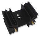 FISCHER ELEKTRONIK SK 129 25,4 STS Heat Sink, Extruded, PCB Mount, SOT-32, TO-3P, TO-220, 7.8 &deg;C/W, 25.4 mm, 42 mm, 25 mm