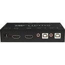 Smart-AVI HKM-02 2-Port Cross-Platform HDMI KVM Switch