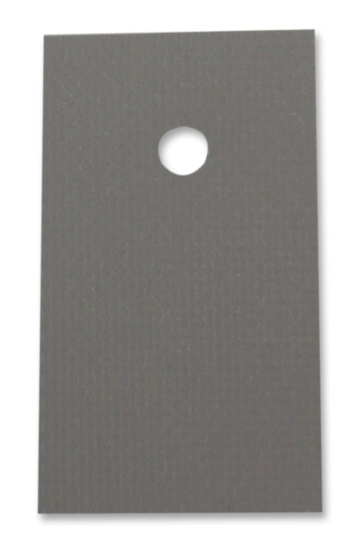 RICHCO TO-218-70 Thermal Insulator, Transistor Case Insulator Pad, TO-218, Pack25, Carbon, 0.178 mm