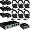 PortaCom COM-60FC 6 Headset Wired Intercom System