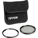 Tiffen 37mm Photo Twin Pack (UV Protection and Circular Polarizing Filter)