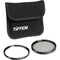 Tiffen 55mm Photo Twin Pack (UV Protection and Circular Polarizing Filter)