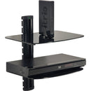 Peerless-AV ESHV30 Dual Glass AV Wall Shelf