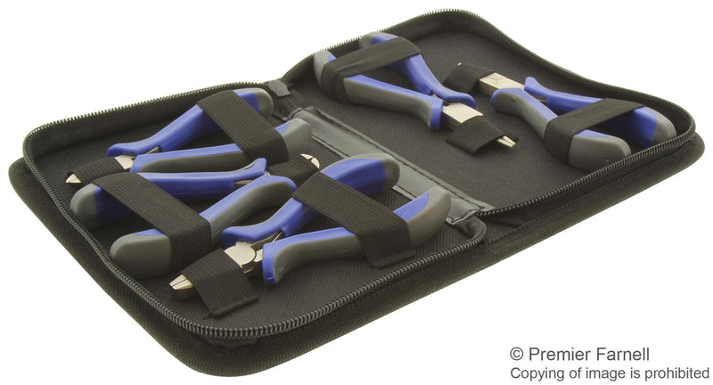 DURATOOL D00122 Mini Pliers Set, 5 Piece