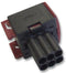 AMP - TE CONNECTIVITY 1-967241-1 Connector Housing, Junior Power Timer Series, Receptacle, 6 Ways, 5 mm, Junior Power Timer Contacts